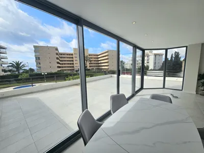 Top renovated first floor apartment right on the harbor of Puerto Portals — photo 1