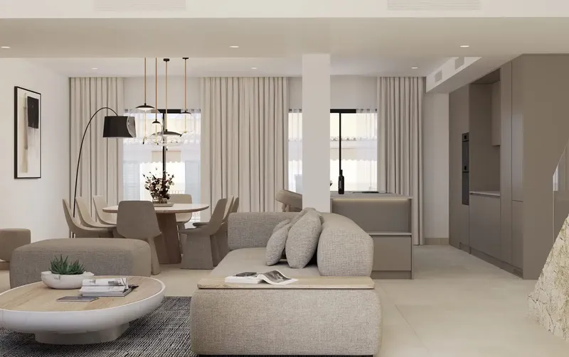 This exclusive penthouse is being built in the center of Artà and combines modern living with high-quality furniture and spectacular views — photo 5