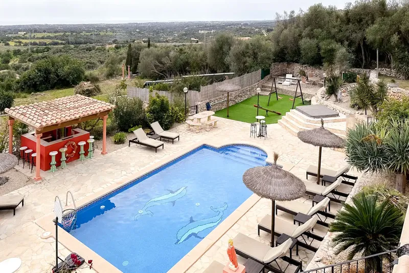 Spectacular finca with sea views and holiday rental license between Son Carrió and Cala Millor — photo 5