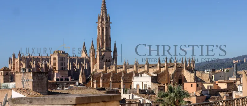Large renovated apartment in Palma with communal roof terrace with sea views — photo 1