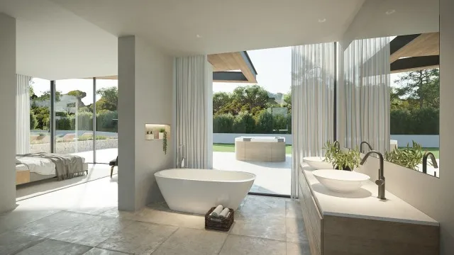 New Balinese style villa for sale close to a golf course in Santa Ponsa, Mallorca — photo 6