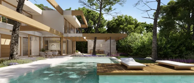 Plot in Santa Ponsa with building project for exclusive villa with pool and garden — photo 1