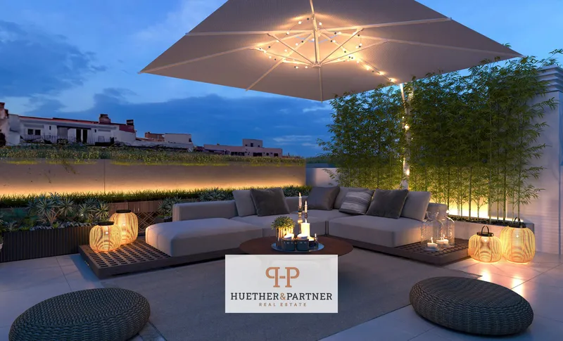 New build penthouse with 3 bedrooms, parking space and terrace for sale — photo 5