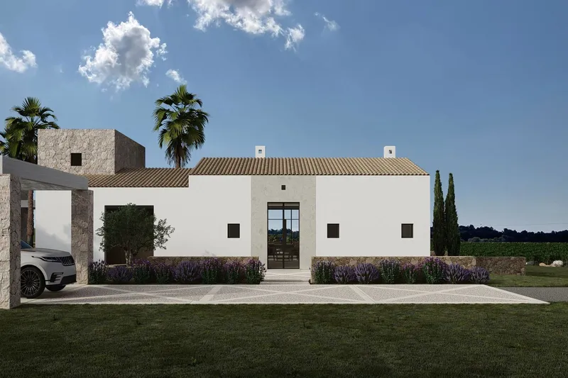 Stylish new-build finca project with panoramic views near Ses Salines — photo 5