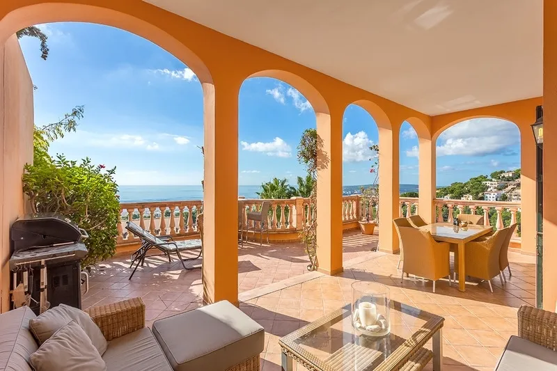 Great sea view villa for sale in Costa den Blanes — photo 3