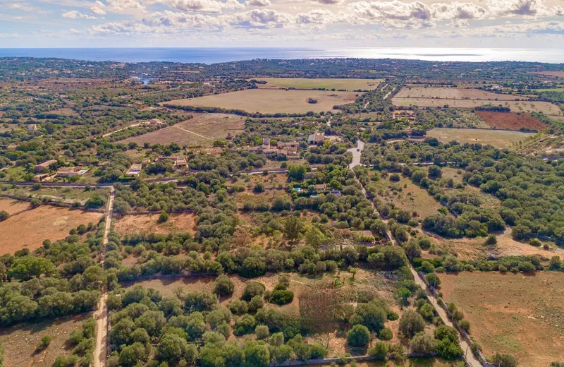 Plot for sale in Santanyi with approved sea view building project & building permit on "stand by" — photo 6