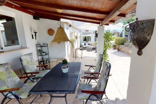 Petra: Top-maintained finca with pool in absolute tranquility in Petra with views of the Bonany mountain — photo 5