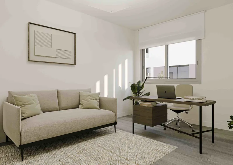 New building (under construction): Penthouse apartment with roof terrace — photo 6
