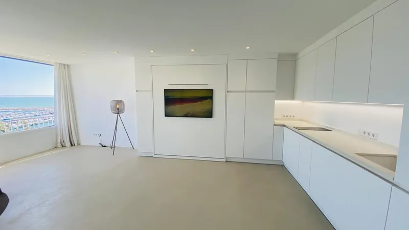For Sale in Portals - Newly Renovated Penthouse Beach Apartment with Sea View Swimming Pool and Parking — photo 5