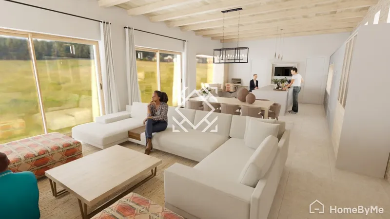 Exclusive rustic plot for sale in Costitx with project for a house and swimming pool, in the heart of Mallorca. — photo 2