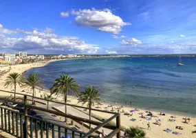 Spacious Penthouse on the First Line of the Beach – Can Pastilla, Palma — photo 2