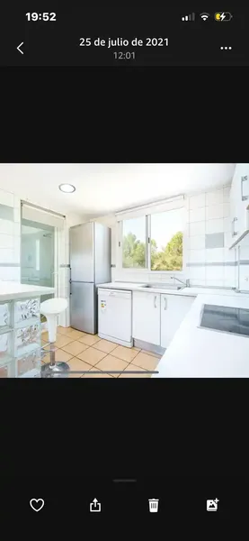 Apartment for sale with two bedrooms, one full bathroom, living room, dining room, kitchen, huge possibility to make another bedroom. Balcony of 16 m — photo 5