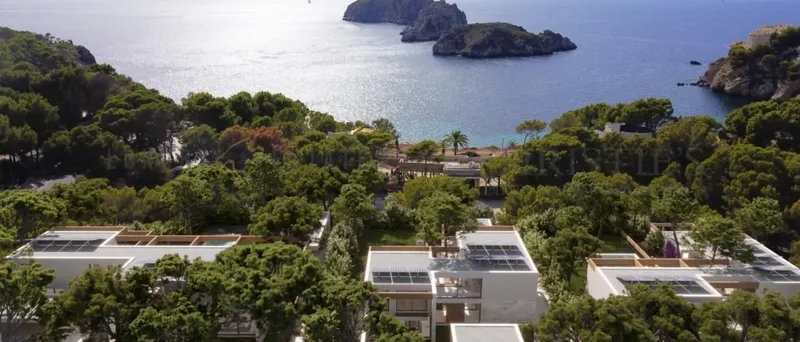 Plot in Santa Ponsa with building project for new villa with sea views and pool — photo 6