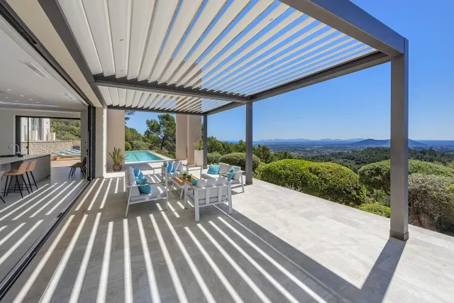 Outstanding contemporary villa with panoramic views for sale in Selva, Mallorca — photo 9