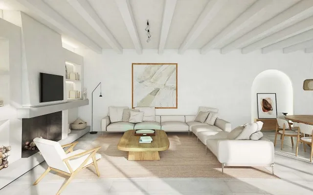 Charming townhouse with distant sea views for sale in Ses Salines, Mallorca — photo 6