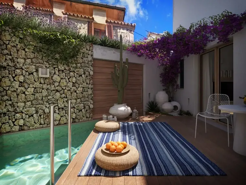 Fantastic opportunity to build your dream home in Mallorca, thanks to this unique village house project. — photo 3