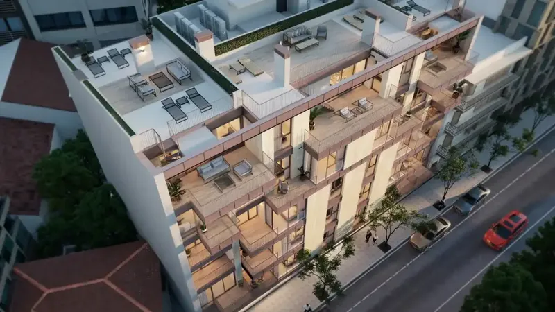 New development promotion, strategically located between the prestigious neighborhoods of Santa Catalina and Son Espanyolet. Just 10 minutes walk — photo 1