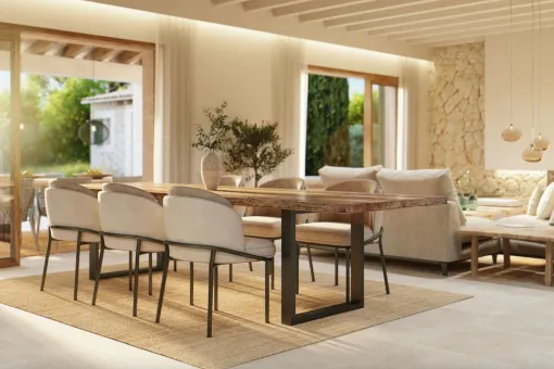 Ses Salines, Mediterranean luxury finca, 250 m² living space, pool, 20,800 m² land, with influence on landscape design at Ses Salines — photo 5