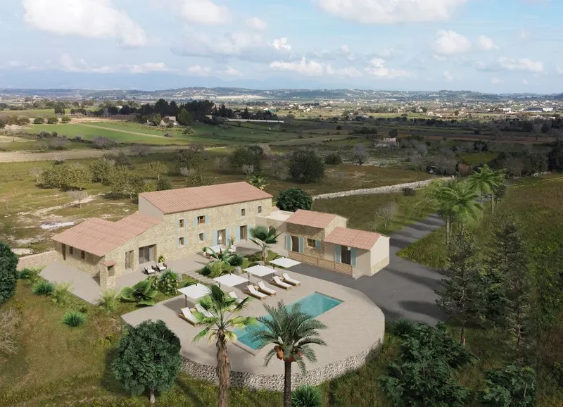 Project of a modern and luxurious country house of new construction on the outskirts of [...] — photo 3