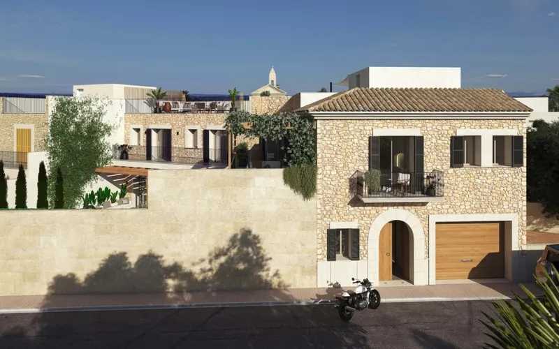 A Finca-Sized Townhome in Ses Salines | Luxury Village Home With Garden & Pool — photo 1