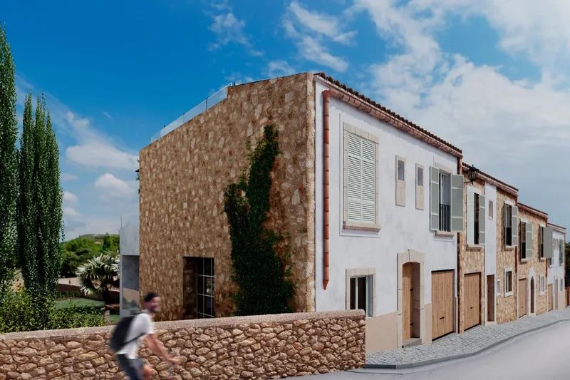 High-quality townhouses with sea view in S'Alqueria Blanca near Santanyí — photo 3