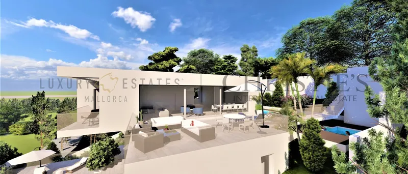 Elegant new build villa in Camp de Mar with pool and garden — photo 12