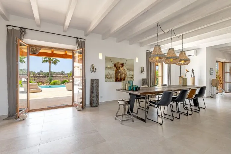 Finca in Santanyi - Newly built natural stone finca for sale in Mallorca — photo 3