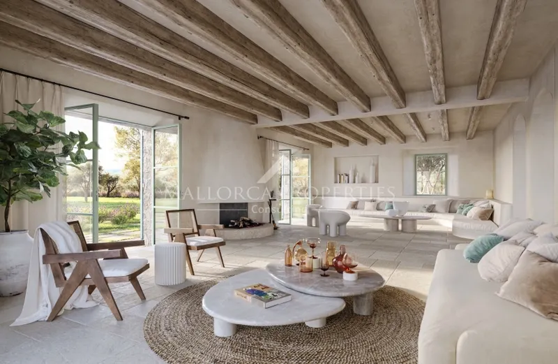 Magnificent new construction finca with splendid mountain views in Alaró — photo 3