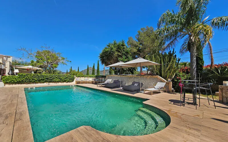 Stylish sea-view villa with pool, pool house and extra plot in Canyamel – PM07402 — photo 3