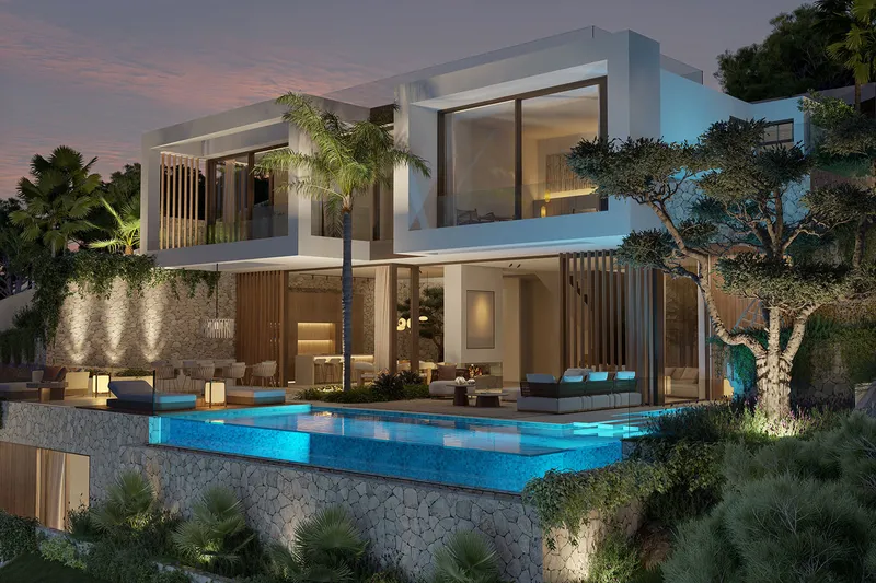 Cala Llamp - Luxurious villa project with spectacular sea views near the harbor — photo 6