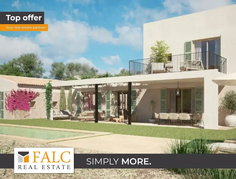 This impressive finca in S'Horta is located in the beautiful southeast of Mallorca, a few kilometers from the well-known Vall d'Or golf course — photo 1