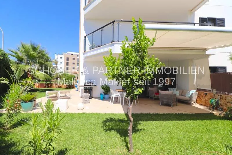 94m² ground-floor apartment with 3 rooms, garden and terrace for sale — photo 1