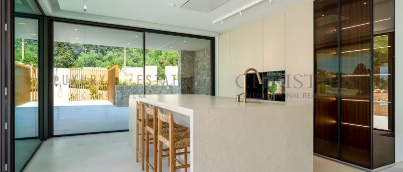 Modern newly built villa in Sa Coma near Bunyola with top features and spectacular views — photo 8