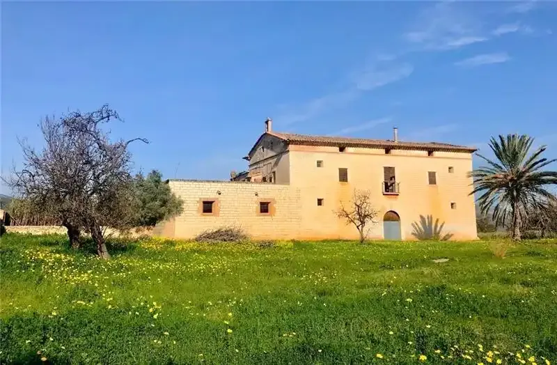Mallorcan estate with construction project in the center of Palma. It consists of about 1,600m2 built on a 7,000m2 urban plot — photo 4