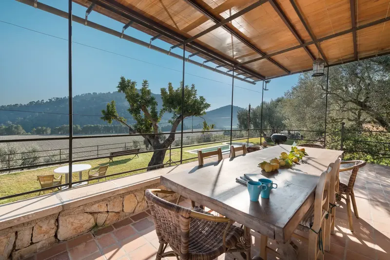 Rustic finca in Mancor de la Vall, spectacular rustic finca with spectacular views and holiday license for 4 people, the property — photo 5