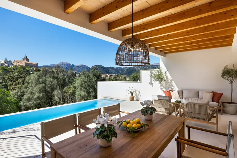 Exclusive designer village house, new build in Campanet with views of the Serra de Tramuntana — photo 12