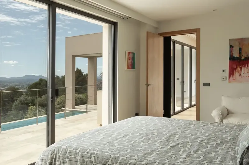 Extraordinary designer finca with a privileged location on top of the mountain, between Selva and Mancor de la Vall — photo 2