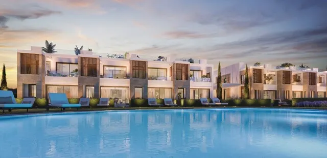 Mid terrace houses for sale near the beach in Puerto Alcudia, Mallorca — photo 1