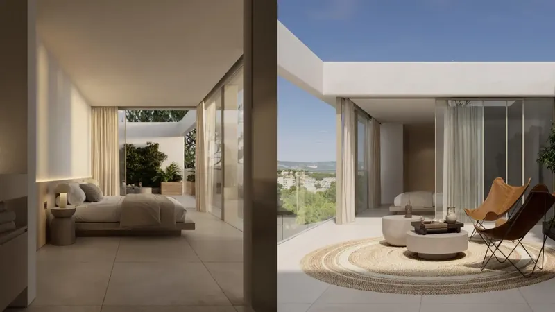 Líneas puras, espacios fluidos y una arquitectura de vanguardia definen esta impresionante villa de nueva — photo 7