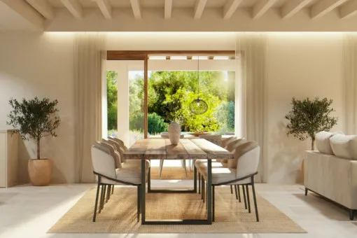 Ses Salines, Mediterranean luxury finca, 250 m² living space, pool, 20,800 m² land, with influence on landscape design at Ses Salines — photo 6