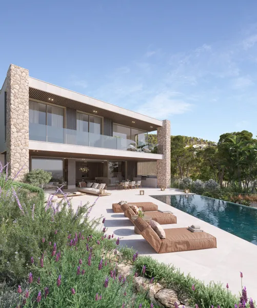 New-build villa with sea views, swimming pool and luxury design in Costa d'en Blanes — photo 2