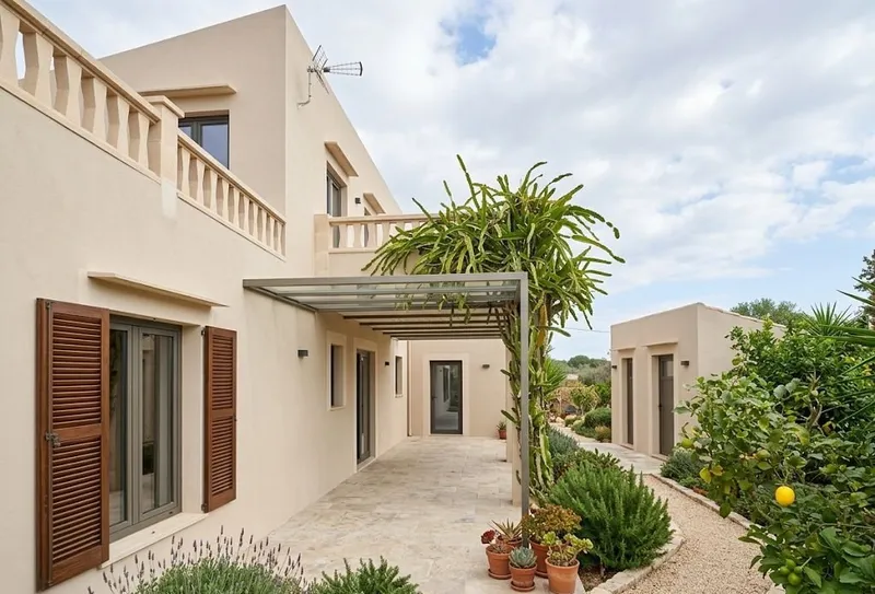 Detached country house with land and pool in a natural setting to be finished — photo 1