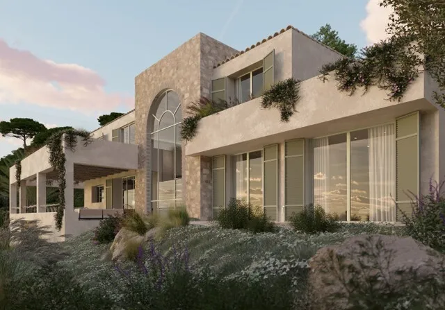 Plot with building license with mountain views for sale near the beach in Santa Ponsa, Mallorca — photo 1