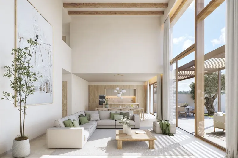 New build townhouse with private spa and spacious terraces in Santanyí — photo 3