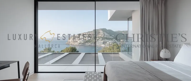 Modern designer new build villa in Port Andratx with sea view in walking distance to the village — photo 10