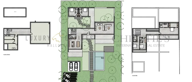 Plot in Santa Ponsa with construction project for modern villa with sea views — photo 7