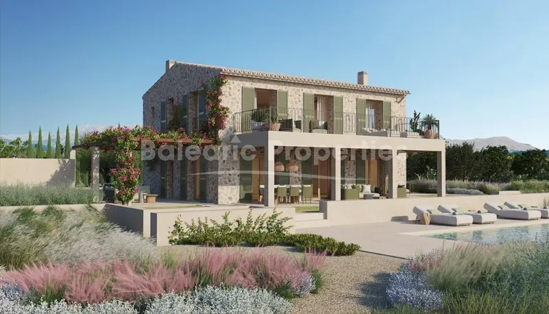 Country Villa Under Construction for Sale in Pollensa, North Mallorca — photo 2