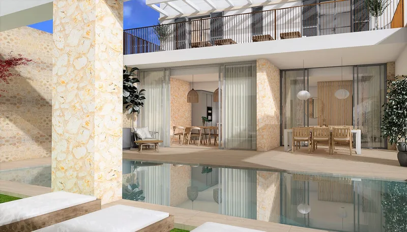 Townhouse in Ses Salines - New build with pool — photo 2