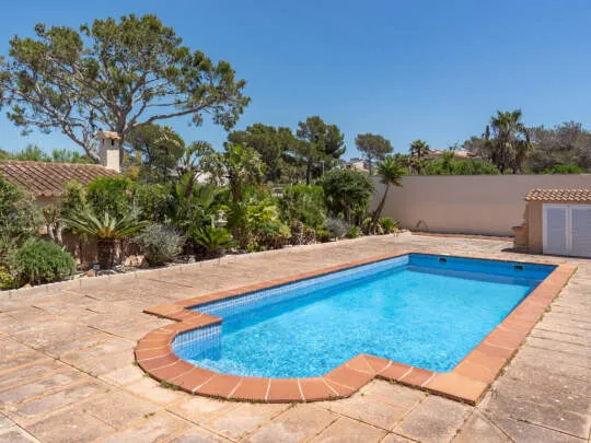 Villa with rental license and stunning views of the coast of Palma in second sea line — photo 9
