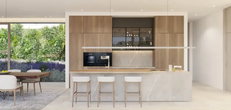 Fantastic new construction villa currently under construction in Portals Nous, enjoys wonderful sea views and — photo 4